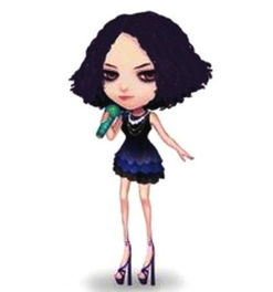 8個女明星卡通版,你能5秒找出楊冪嗎?第7個你絕對認不出